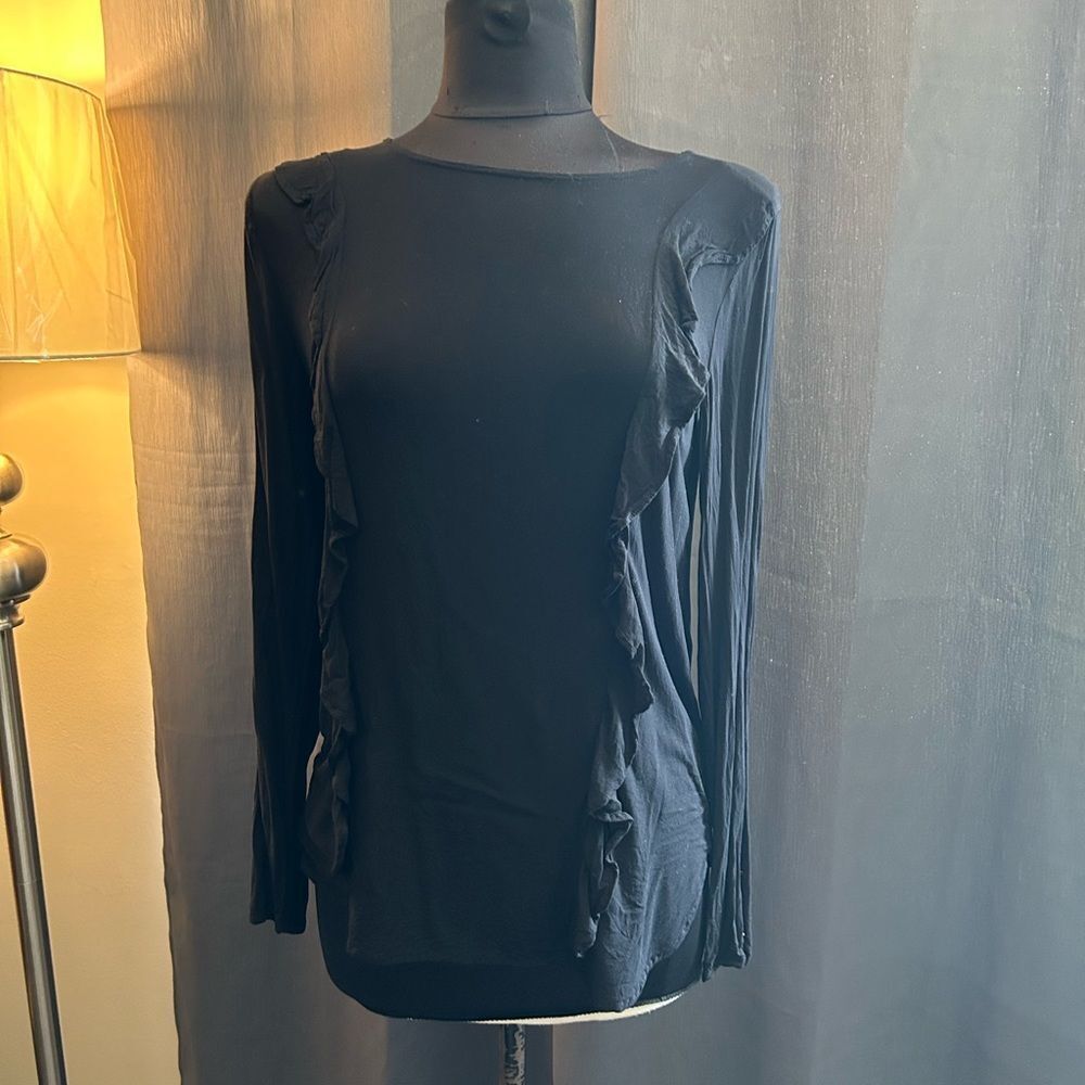 Black Old Navy long sleeve top M